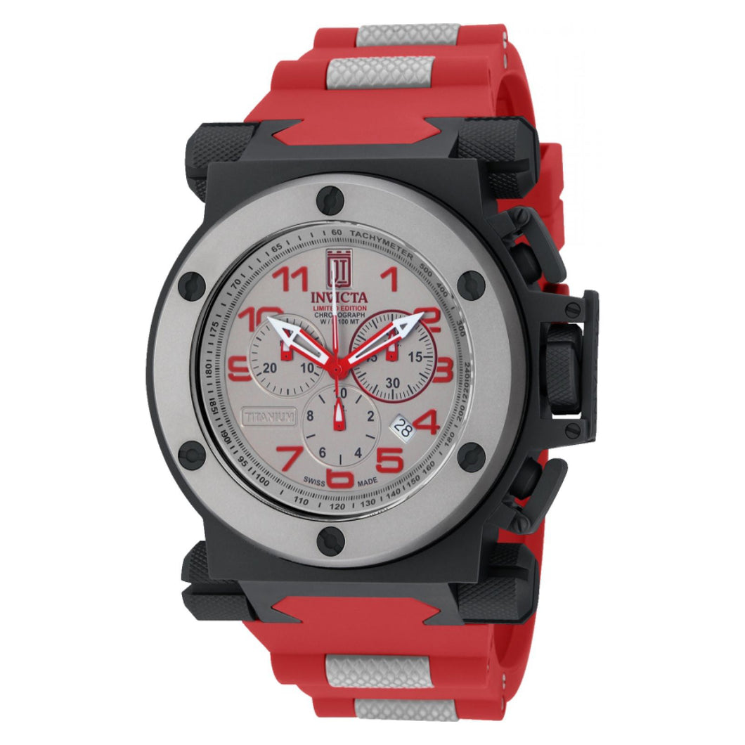 RELOJ  PARA HOMBRE INVICTA JT 14517 - TITANIUM, RED