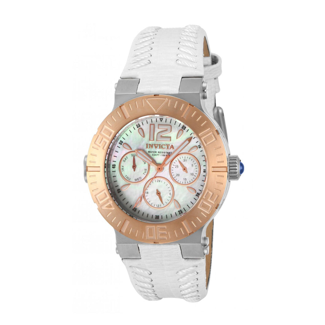 RELOJ CLÁSICO PARA MUJER INVICTA ANGEL 14744 - BLANCO