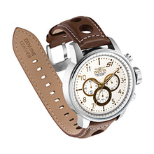 Cargar imagen en el visor de la galería, RELOJ CLÁSICO PARA HOMBRE INVICTA S1 RALLY 16010 - BLANCO, MARRÓN