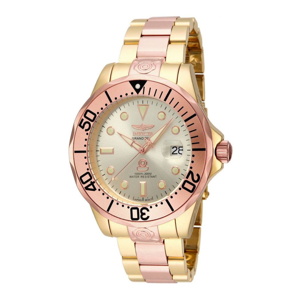 RELOJ  PARA HOMBRE INVICTA PRO DIVER 16039 - ORO, ORO ROSA