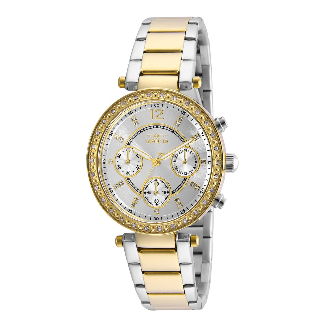 RELOJ  PARA MUJER INVICTA ANGEL 20470 - ORO PLATA