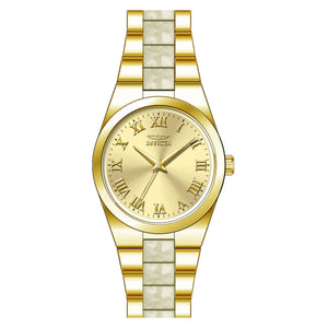 RELOJ  PARA MUJER INVICTA ANGEL 20481 - ORO PERLA