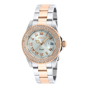 RELOJ  PARA MUJER INVICTA ANGEL 21322 - ACERO, ORO ROSA