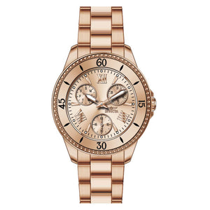 RELOJ  PARA MUJER INVICTA ANGEL 21684 - ORO ROSA