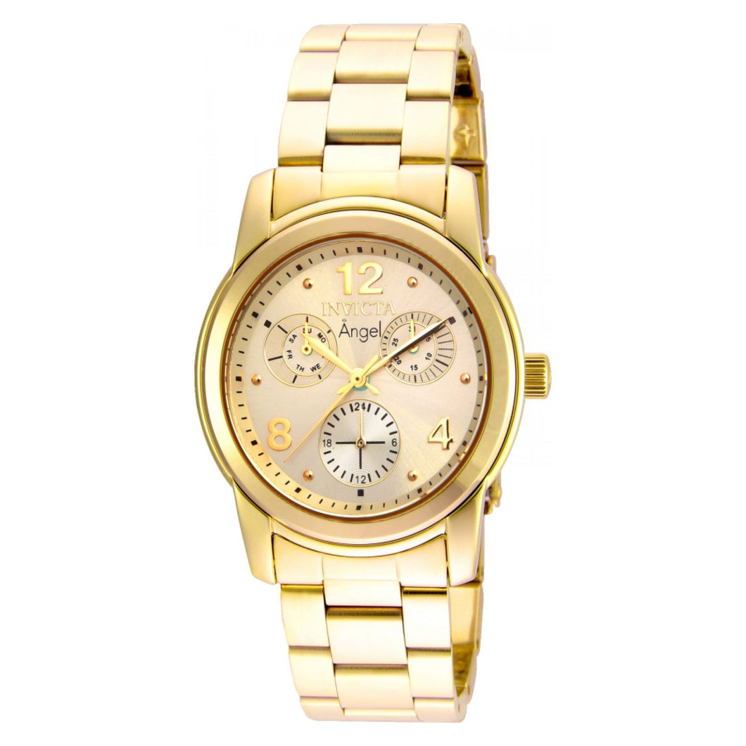 RELOJ  PARA MUJER INVICTA ANGEL 19163 - DORADO