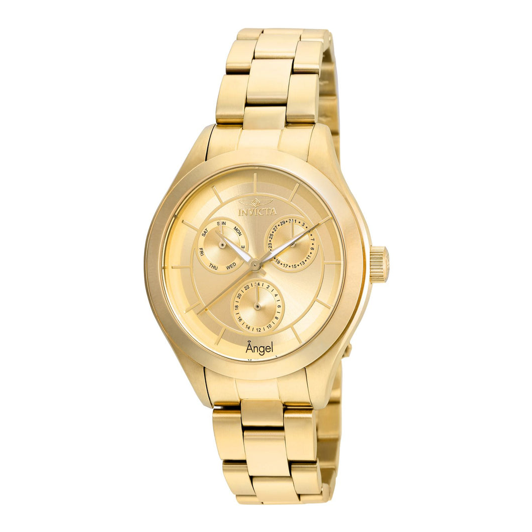 RELOJ  PARA MUJER INVICTA ANGEL 21694 - ORO