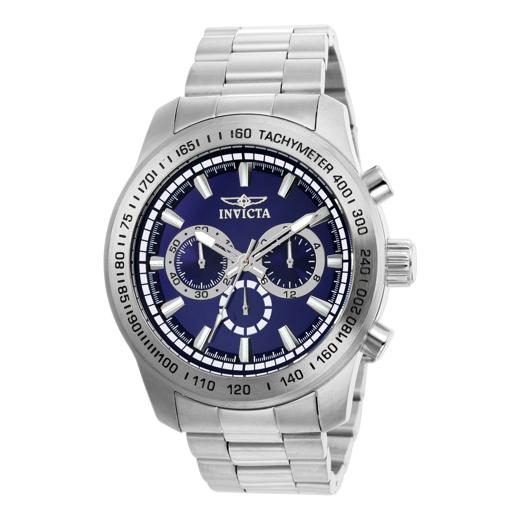 RELOJ  PARA HOMBRE INVICTA SPEEDWAY 21795 - PLATEADO