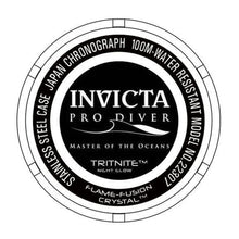Cargar imagen en el visor de la galería, RELOJ  PARA HOMBRE INVICTA PRO DIVER 22307 - NEGRO, ACERO