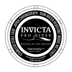 RELOJ  PARA HOMBRE INVICTA PRO DIVER 22307 - NEGRO, ACERO