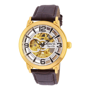 RELOJ CLÁSICO PARA HOMBRE INVICTA OBJET D ART 22608 - MARRÓN