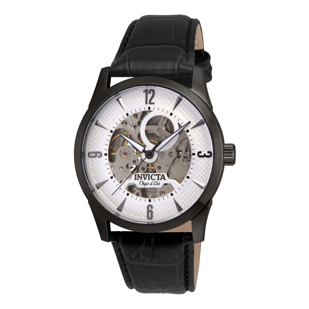 RELOJ CLÁSICO PARA HOMBRE INVICTA OBJET D ART 22638 - NEGRO