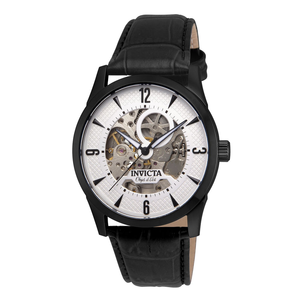 RELOJ CLÁSICO PARA HOMBRE INVICTA OBJET D ART 22639 - NEGRO