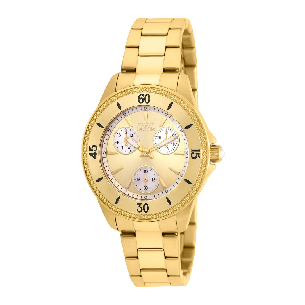 RELOJ  PARA MUJER INVICTA ANGEL 22969 - ORO