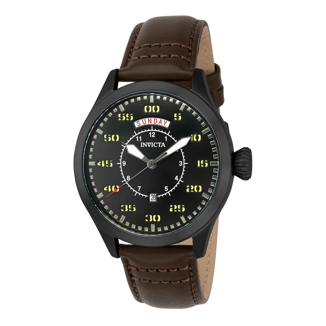 RELOJ CLÁSICO PARA HOMBRE INVICTA AVIATOR 22975 - MARRÓN