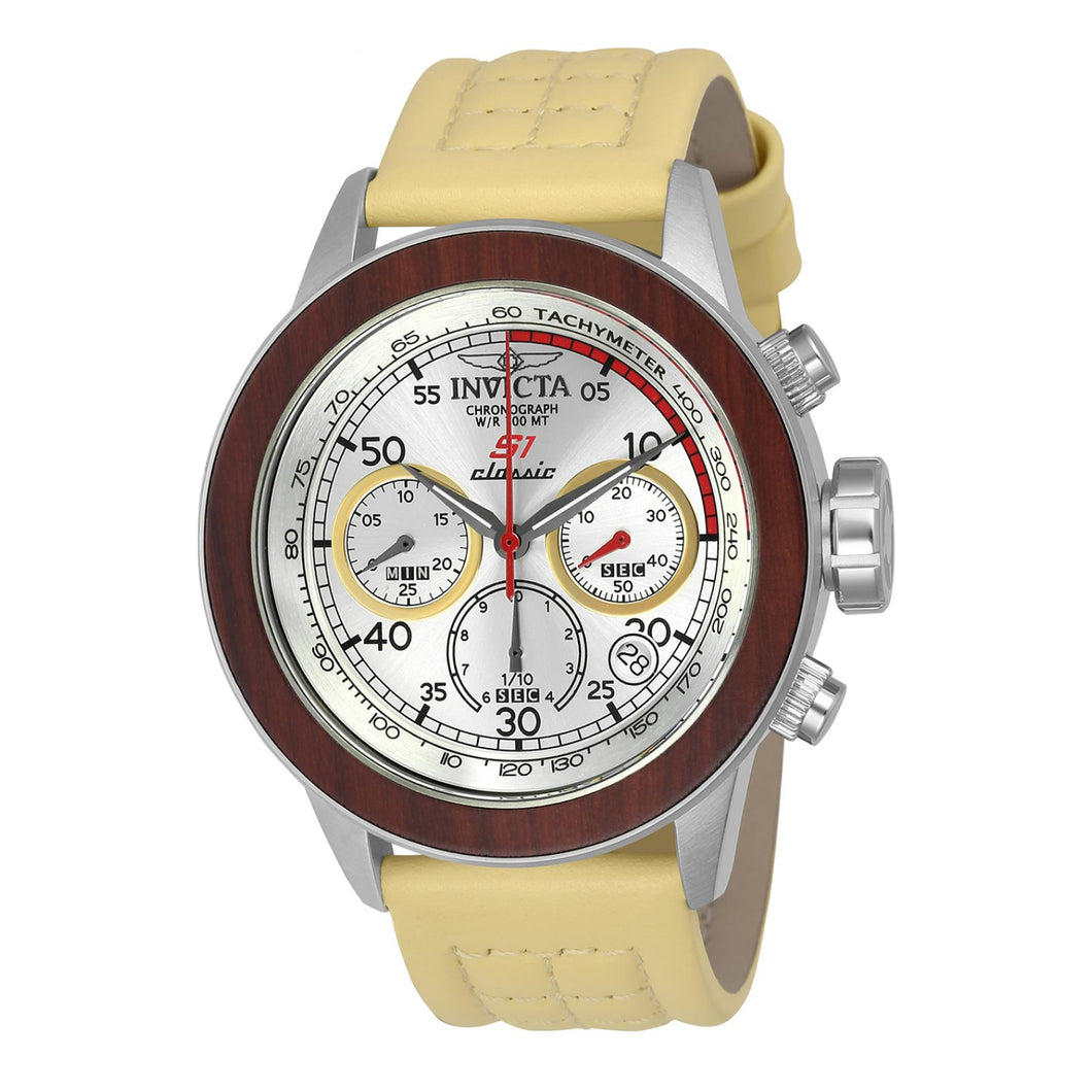 RELOJ CLÁSICO PARA HOMBRE INVICTA S1 RALLY 23063 - MARFIL