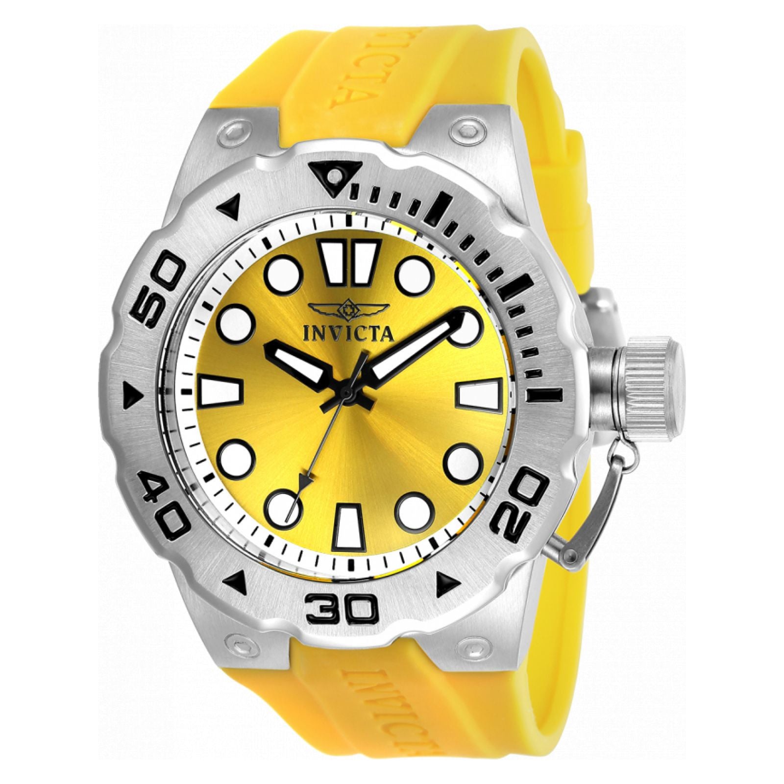 RELOJ DEPORTIVO PARA HOMBRE INVICTA PRO DIVER 23193 - AMARILLO
