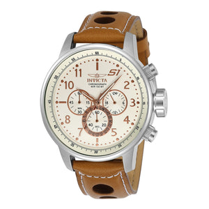 RELOJ CLÁSICO PARA HOMBRE INVICTA S1 RALLY 23596 - MARRÓN CLARO