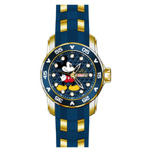 Cargar imagen en el visor de la galería, RELOJ MICKEY MOUSE PARA HOMBRE INVICTA DISNEY LIMITED EDITION 23764 - AZUL DORADO