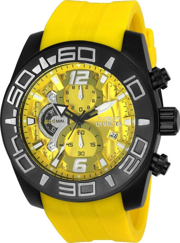 RELOJ DEPORTIVO PARA HOMBRE INVICTA PRO DIVER 24162 - AMARILLO