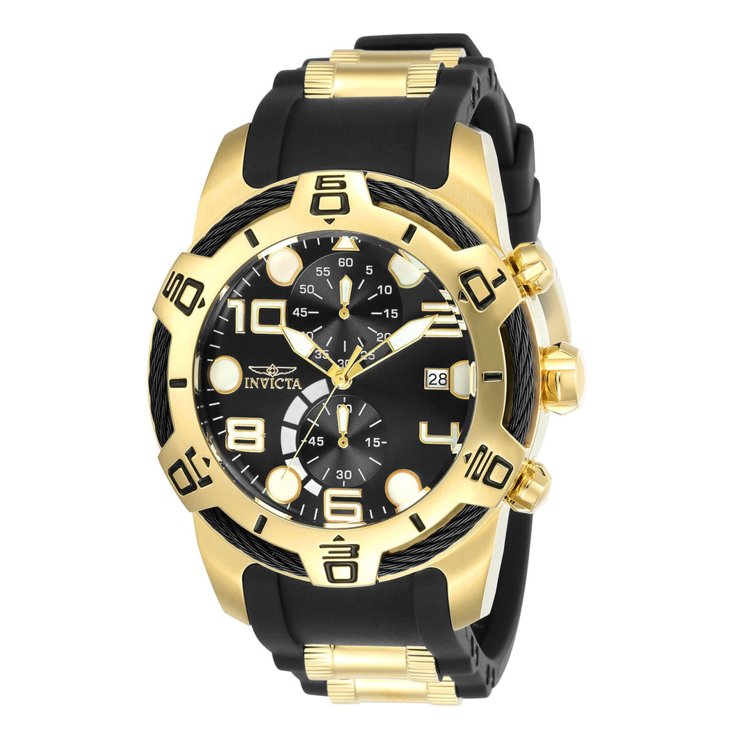 RELOJ DEPORTIVO PARA HOMBRE INVICTA BOLT 24218 - DORADO