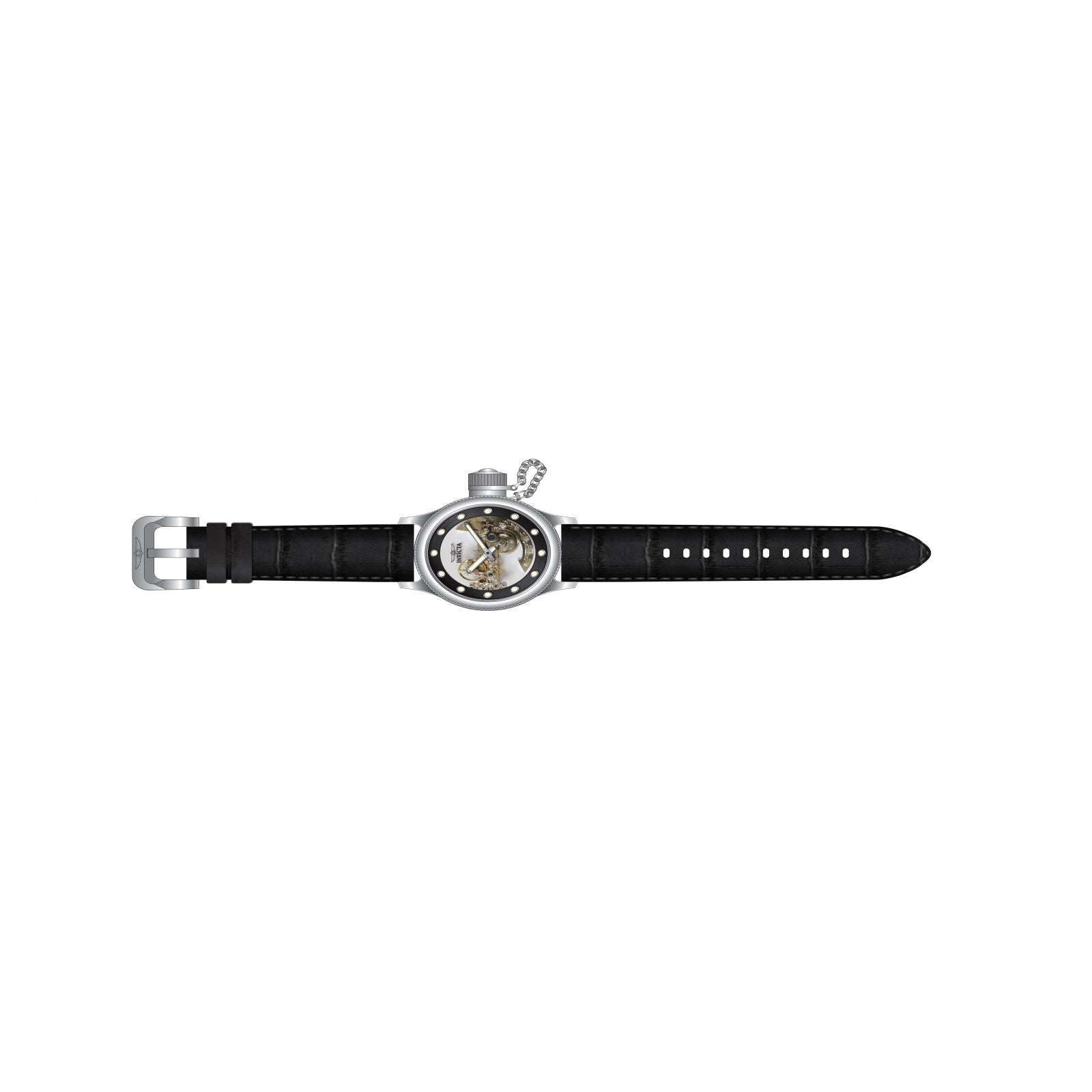 RELOJ CLASICO PARA UNISEXO INVICTA RUSSIAN DIVER 24593 NEGRO