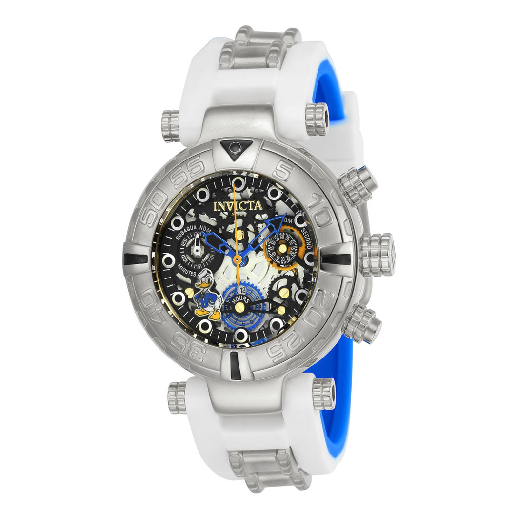 RELOJ PATO DONALD PARA MUJER INVICTA DISNEY LIMITED EDITION 24511 - AZUL BLANCO