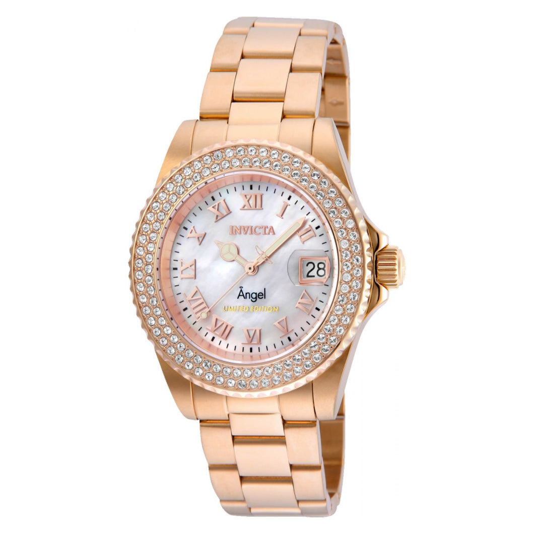 RELOJ  PARA MUJER INVICTA ANGEL 24615 - ORO ROSA