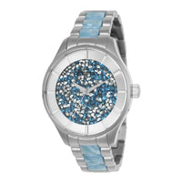 RELOJ  PARA MUJER INVICTA ANGEL 24665 - ACERO, AZUL CLARO