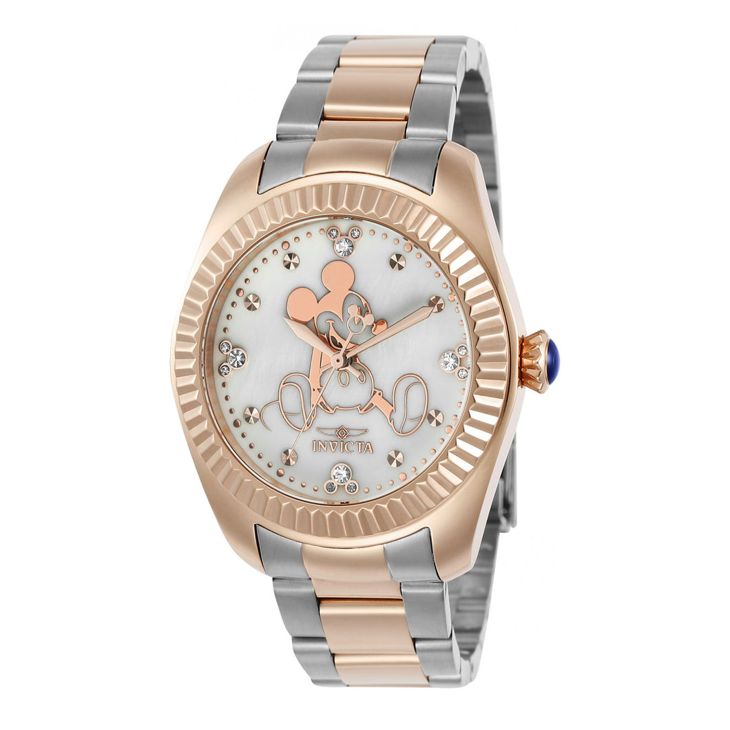 RELOJ MICKEY MOUSE PARA MUJER INVICTA DISNEY LIMITED EDITION 24916 - ORO ROSA, ACERO