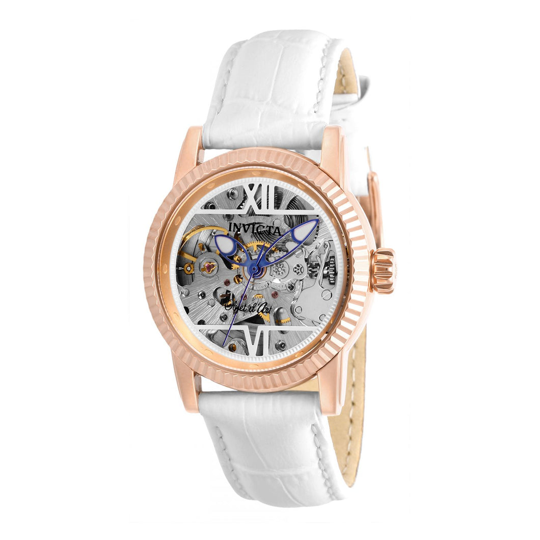 RELOJ CLÁSICO PARA MUJER INVICTA OBJET D ART 26349 - BLANCO