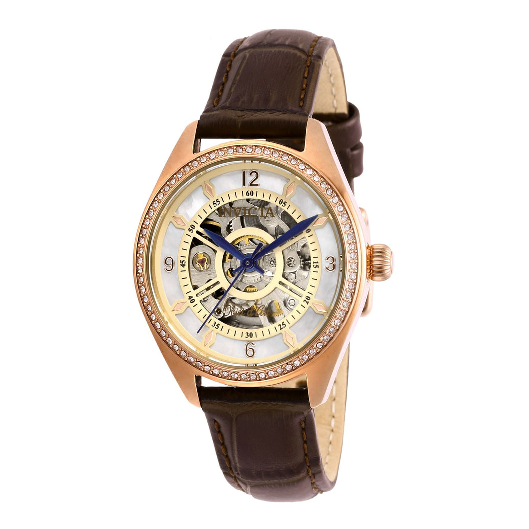 RELOJ CLÁSICO PARA MUJER INVICTA OBJET D ART 26354 - MARRÓN