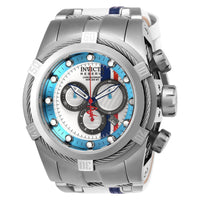 RELOJ CLÁSICO PARA HOMBRE INVICTA RESERVE 26469 - ROJO, BLANCO, AZUL, ACERO