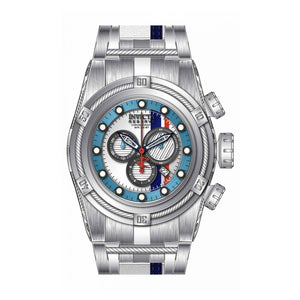 RELOJ CLÁSICO PARA HOMBRE INVICTA RESERVE 26469 - ROJO, BLANCO, AZUL, ACERO