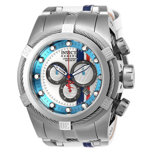 RELOJ CLÁSICO PARA HOMBRE INVICTA RESERVE 26469 - ROJO, BLANCO, AZUL, ACERO
