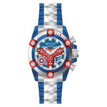 Cargar imagen en el visor de la galería, RELOJ CAPITÁN AMÉRICA PARA HOMBRE INVICTA MARVEL 26763 - AZUL ACERO