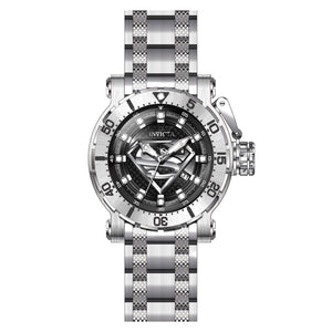 RELOJ SUPERMAN PARA HOMBRE INVICTA DC COMICS 26824 - NEGRO, PLATA