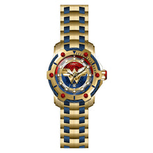 Cargar imagen en el visor de la galería, RELOJ MUJER MARAVILLA PARA MUJER INVICTA DC COMICS 26839 - DORADO AZUL