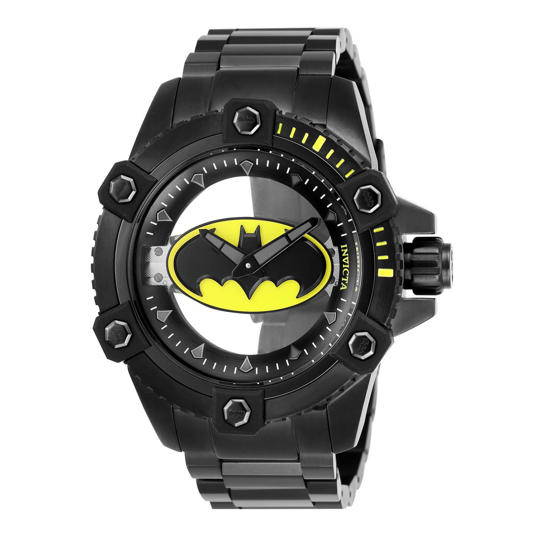 RELOJ BATMAN PARA HOMBRE INVICTA DC COMICS 26844 - NEGRO