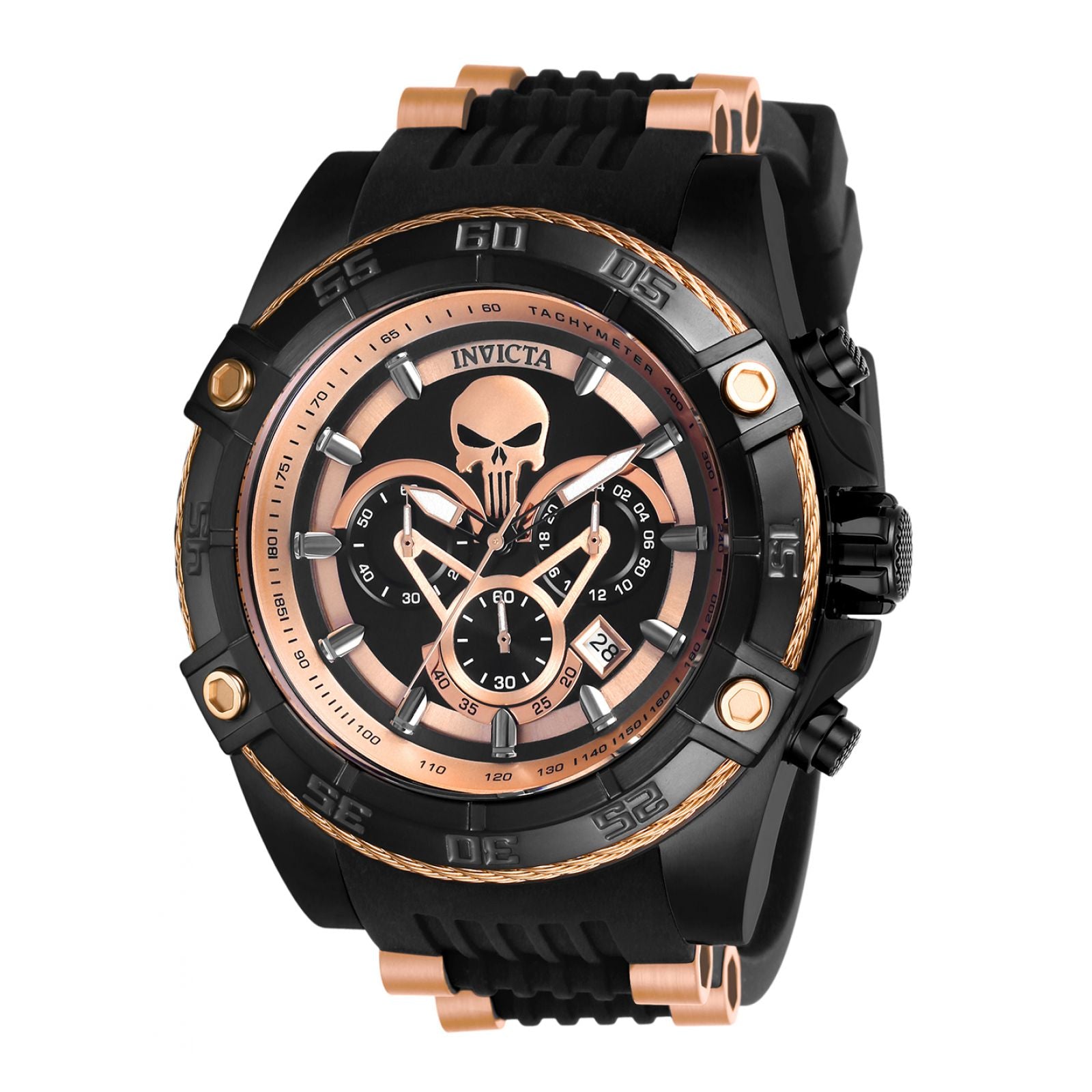 RELOJ CASTIGADOR PARA HOMBRE INVICTA MARVEL 26861 - NEGRO