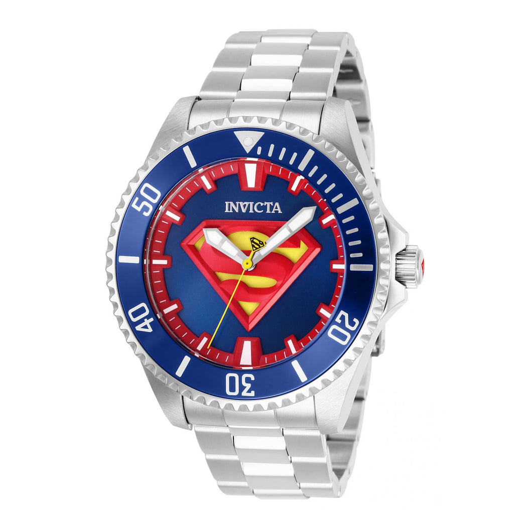 RELOJ SUPERMAN PARA HOMBRE INVICTA DC COMICS 26896 - STEEL