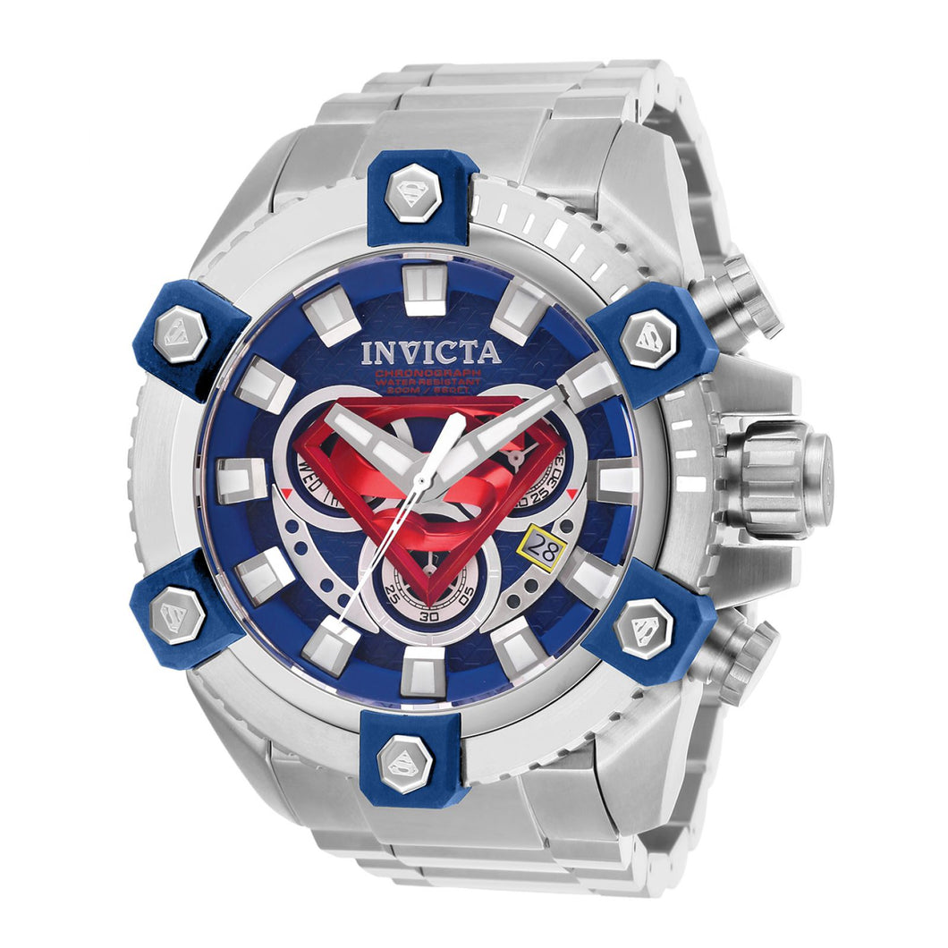 RELOJ SUPERMAN PARA HOMBRE INVICTA DC COMICS 26909 - ACERO