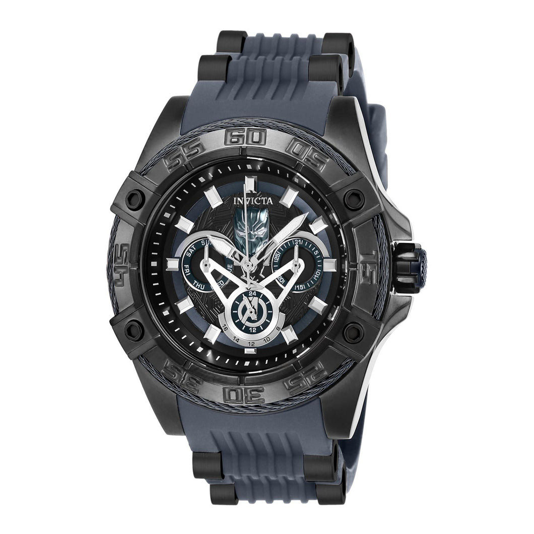 RELOJ PANTERA NEGRA PARA MUJER INVICTA MARVEL 27029 - AZUL NEGRO