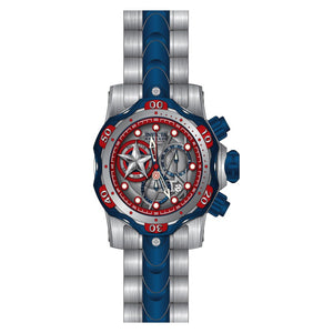 RELOJ CAPITÁN AMÉRICA PARA HOMBRE INVICTA MARVEL 27039 - ACERO, AZUL OSCURO