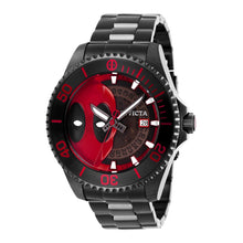 Cargar imagen en el visor de la galería, RELOJ DEAD POOL PARA HOMBRE INVICTA MARVEL 27153 - NEGRO