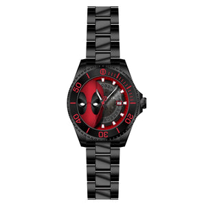 RELOJ DEAD POOL PARA HOMBRE INVICTA MARVEL 27153 - NEGRO