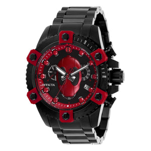 RELOJ DEADPOOL PARA HOMBRE INVICTA MARVEL 27155 - NEGRO