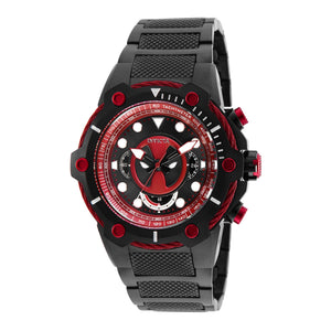 RELOJ DEADPOOL PARA HOMBRE INVICTA MARVEL 27324 NEGRO