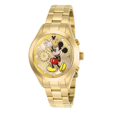 Cargar imagen en el visor de la galería, RELOJ MICKEY MOUSE PARA MUJER INVICTA DISNEY LIMITED EDITION 27399 - ORO