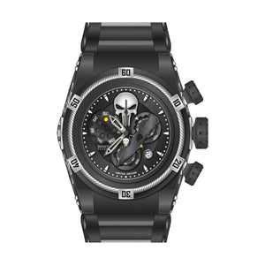 RELOJ PUNISHER PARA HOMBRE INVICTA MARVEL 27786 - "NEGRO, ACERO"