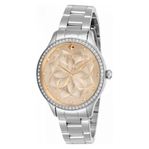 RELOJ  PARA MUJER INVICTA WILDFLOWER 28053 - ACERO